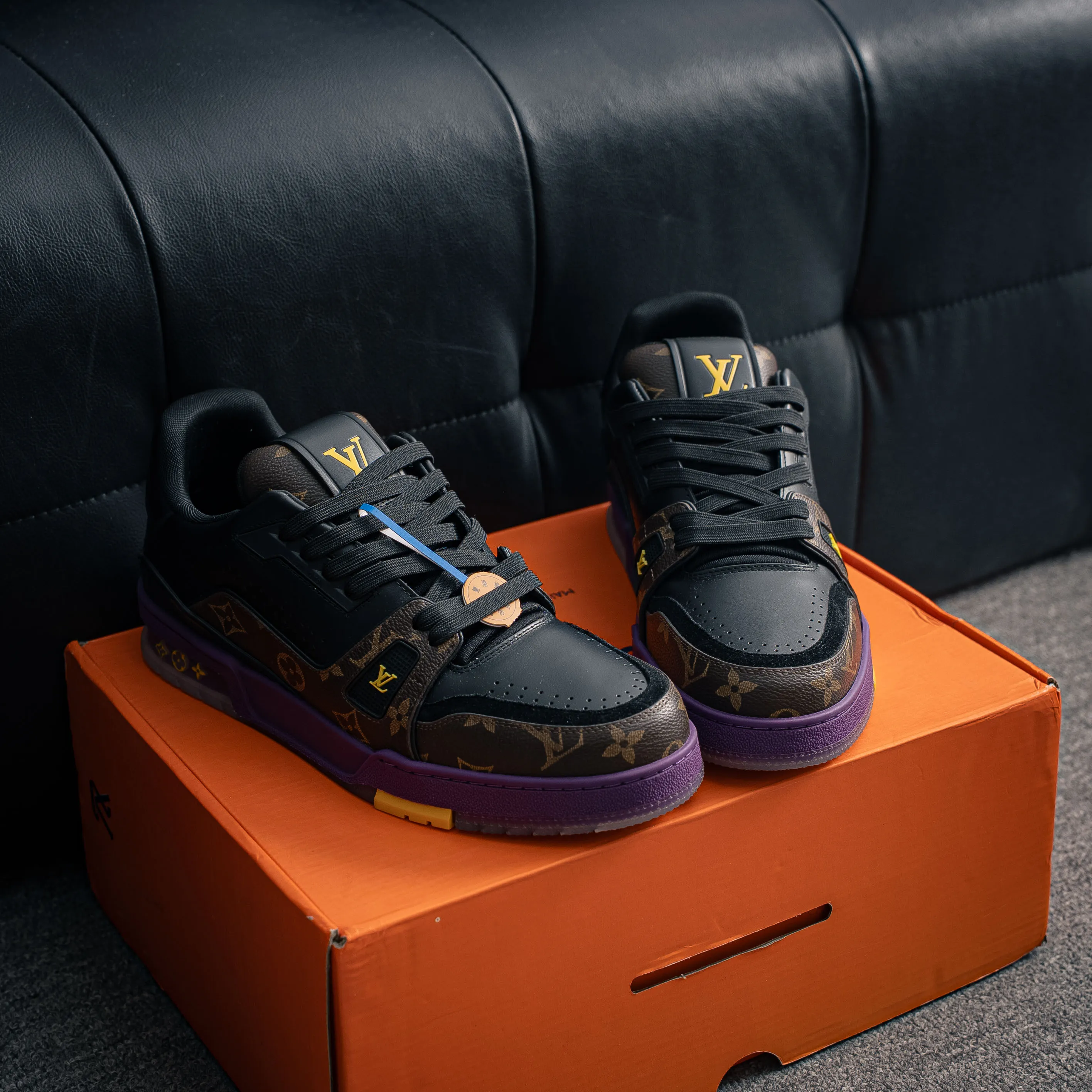 【VL 】 LOUIS VUITTON LV Trainer ✦ Cowhide Leather Monogram ，Retro ✦ #54 1
